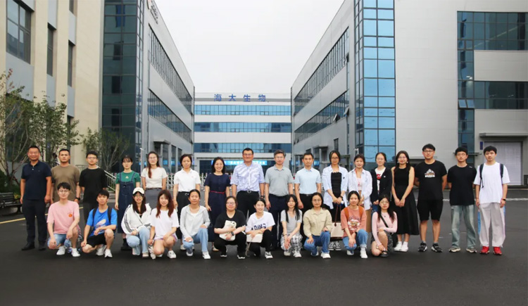 中國海洋大學食品科學與工程學院毛相朝院長一行到海大生物參訪交流